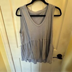 Blue Babydoll Loft Top